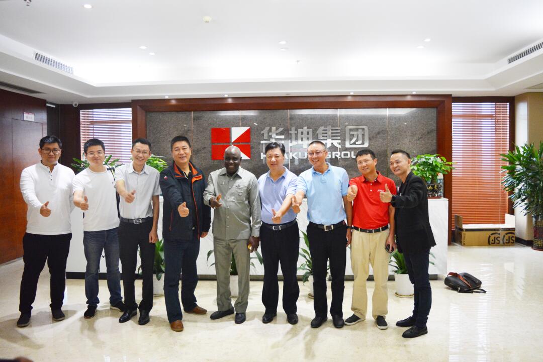 打開築夢空間 助力“一帶一路”——尼日利亞政府考察團蒞臨我司參觀考察