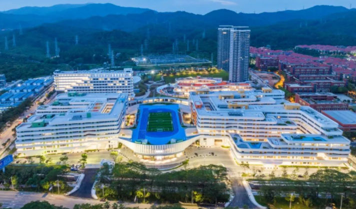 高品質 高顏值｜華坤承建的步步高實驗學校驚豔綻放！